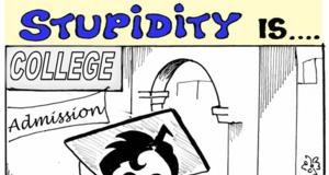 2011-06-26: Stupidity is … to fix “cut-off” mark for admission at 100% !!
