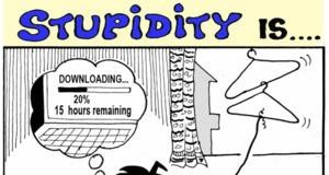 2011-05-29: Stupidity is … taking up desperate measures to increase Internet speed !!