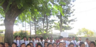 Inner Line Permit in Manipur : Cannot be extended as per extant regulations Students staging sit-in-protest demanding implementation of Inner Line Permit System in Manipur on Monday