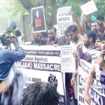 Ramban protest march
