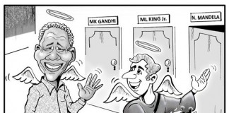 Nelson Mandela – Tribute Cartoon