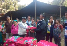 Relief journey organised by NEFIS helps Manipur earthquake victims