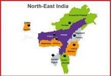 Will Assam results impact other Congress ruled NE states NORTHEAST India Map