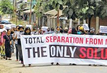 Womenfolk take out silent rally at CCpur