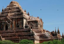 Myanmar sends police, soldiers to protect ancient temples damaged in quake