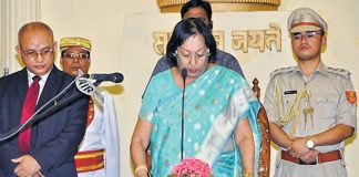 Governor highlight achievements on the first day of the 4th Session of 11th Manipur Legislative Assembly Dr Najma Heptulla