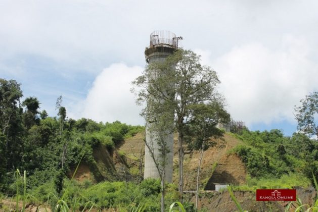 railway project at makru area, tamenglong