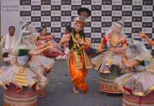 Raas Leela of Manipur, performed at North East Festival, New Delhi on 5th November, 2016
