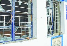 Enraged account holders vandalise banks
