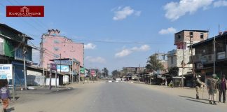 Curfew at Imphal East (Khurai-Lamlong)