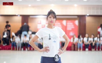 Miss manipur rehearsal at Classic hotel