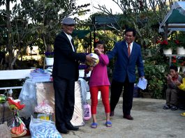Royal Riders Manipur distributed items to Tabitha Children Home, Mantripukhri.
