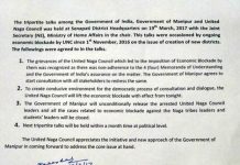 What are the Terms of Reference of Negotiation between the GoM and the UNC?