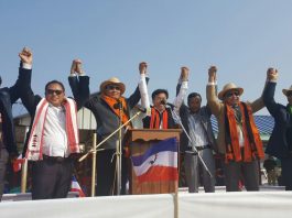 NPF Election campaigns at Tamenglong