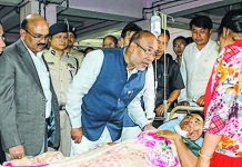 CM visits mishap victims, extends aid