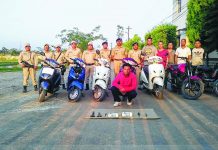 One vehicle lifter held, 7 vehicles recovered