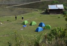 Camping for a night at Chingai, Ukhrul