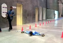 India’s eight-year-old limbo skating sensation glides into the record books