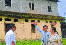 SW Minister Nemcha Kipgen halts faulty construction work