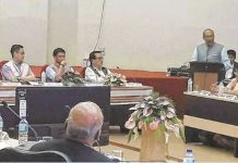 Rajnath Singh in Aizawl ‘Govt committed to speedy development of NE States’