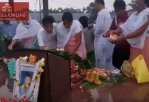 Floral tributes paid on ‘The Great June Uprising Day’ on 18th June 2017