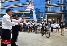 World Environment Day – Cycle Rally from LDA Office