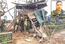 Bomb blast at Lambui check post on Imphal-Ukhrul road 1 AR jawan killed, two hurt