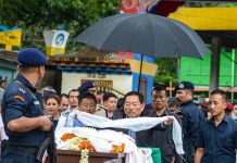 Sikkim: Ex-CM mortal remains arrives home; State Holiday declared on Wednesday