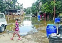 Water recedes, disease outbreak looms large