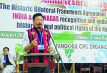 2nd anniversary of Framework Agreement Shared sovereignty : AN Shimray