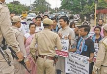 Cong workers’ bid to storm BJP office foiled