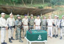 Cops recover huge cache of arms, ammos