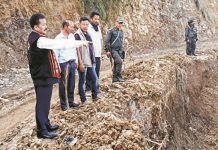 Kayisii visits flash flood scarred areas