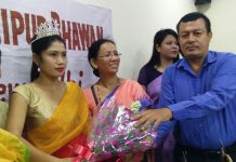 Reception Ceremony organized for Laishram Devendro Singh