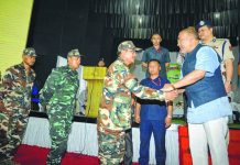 PLA’s Brig Jame, 67 other militants lay down arms