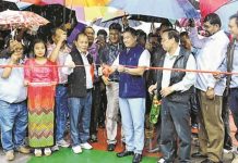 Biswajit inaugurates Makokching Iril river bailey bridge