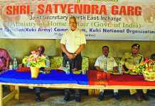 Garg visits SoO camps at Kpi, CCpur ; Political issue, not law and order : KNF