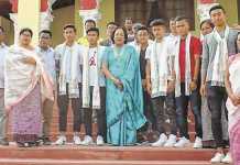 Rs 5 lakh cheque each to magnificent 8 : Najma, CM felicitate U-17 WC players