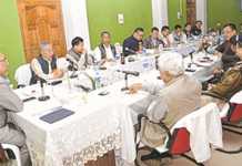 Chandel hosts 2nd hill dist headquarters’ Cabinet meet : Cabinet approves draft investment policy