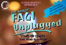 FAGI UNPLUGGED BY GLOBAL SHAPER IMPHAL HUB TONIGHT!!
