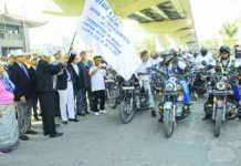 Legal awareness gains speed with bike rally