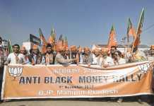 Massive rally marks BJP sponsored Anti-Black Money Day
