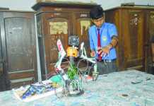 Johnstone schoolboy surprises all with self-created robot