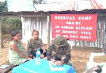 12 Assam Rifles conducted Medical Camp
