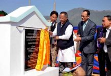Health Minister lays foundation stone for the construction of first homeopathy medical college of the state