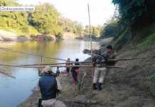 Jiribam police intensify anti-influx drive, dismantles illegal bridge