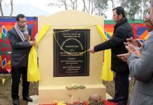Foundation stone for two higher secondary school buildings laid