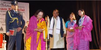 1st birth anniversary of Heisnam Kanhailal observed Theatre brings out the traditional richness and beauty of the people in a society: Najma Heptulla Najma Heptulla
