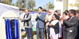 CM lays foundation stone for new building of MPS manipur public school inauguration