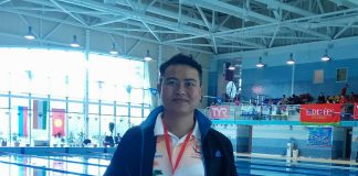State swimmer bags gold at International Master Swimming Championship Salam Jayanta